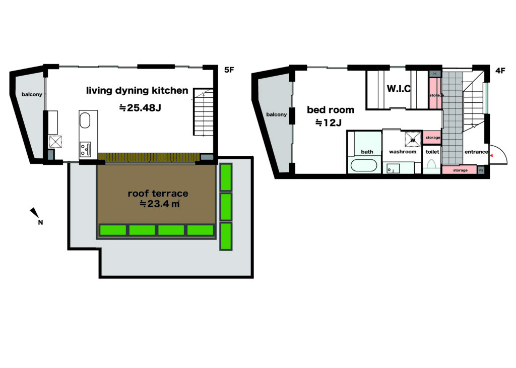 桜坂レジデンス間取り図